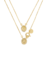 ESCAPULÁRIO INFANTIL MENINA DOURADO - comprar online