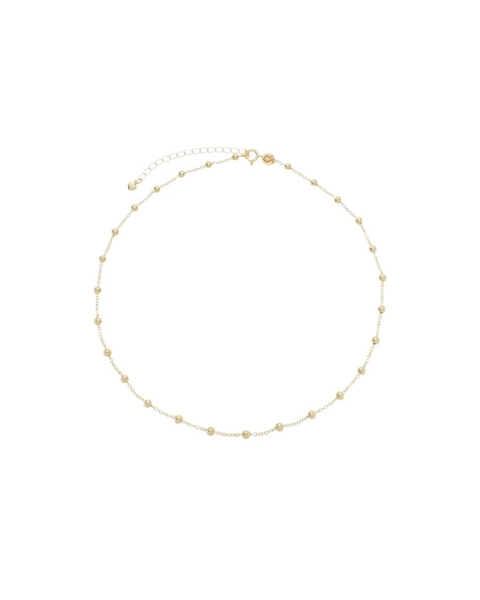 COLAR CHOKER BOLINHAS DOURADO