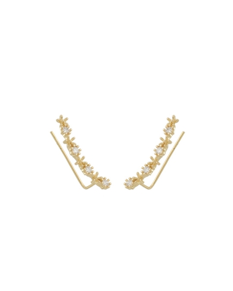 BRINCO EAR CUFF ESTRELAS DOURADO