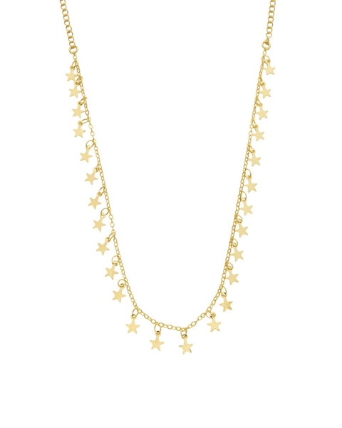COLAR ESTRELAS PENDURADAS DOURADO - comprar online