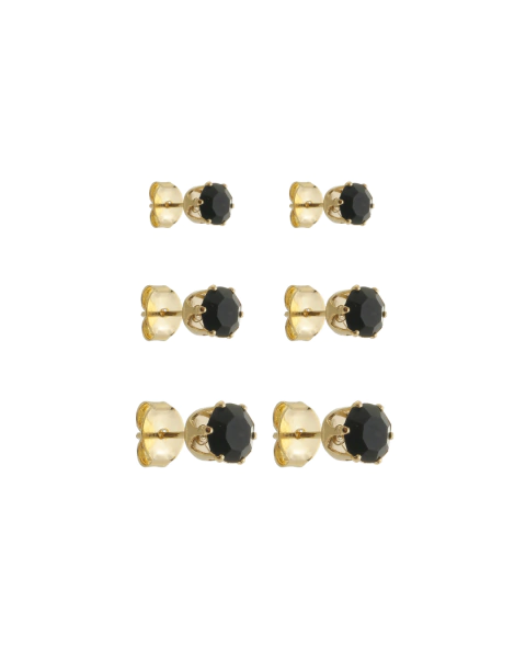 TRIO PONTO DE LUZ BLACK DOURADO - comprar online