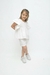 Conjunto Delfina blusa + short blanco tiza - comprar online