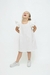 Vestido Loreto Blanco tiza