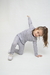 Conjunto Hojas gris Morley largo - MODEKO