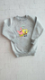 Buzo Gris Bob esponja cuello redondo
