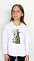 Remera blanca Frozen