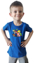 Remera azul Mario Bross Outlet