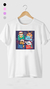 Remera Paw patrol navidad Adulto blanca / negra / gris / lila / rosa