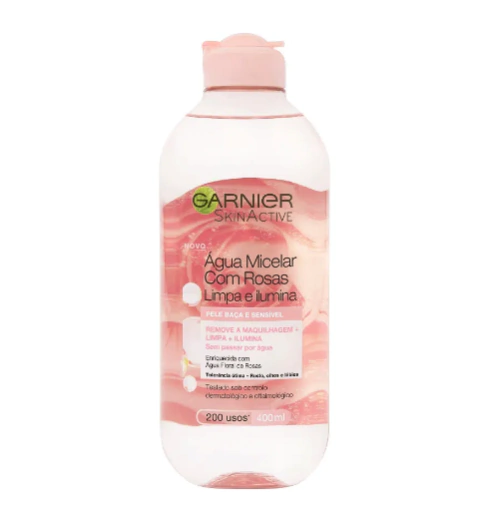 Agua Micelar de Rosas Garnier Skin Active x 400ml