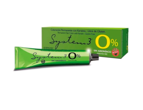 Coloración permanente 0% amoníaco x 60g System 3