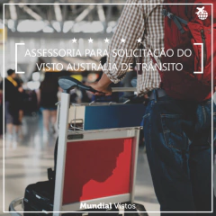 Visto australiano de trânsito - valor por pessoa referente à assessoria documental. - buy online