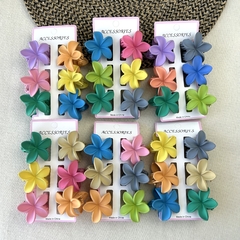 Pack 36 Pinzas Hibiscus Mate 4cm - comprar online
