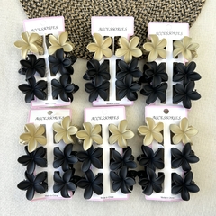 Pack 36 Pinzas Hibiscus Mate 4cm en internet