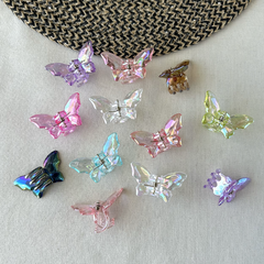 Pack 12 Pinzas Mini Crystal Holo - comprar online