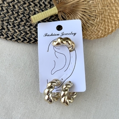 Set Ear Cuff Y Aros Twist