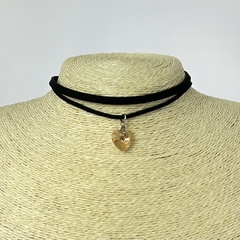 Collar Choker Crystal Heart - comprar online