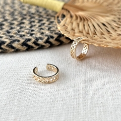 Par De Aros Ear Cuff Lines