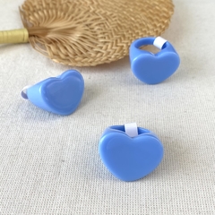 Anillo Heart Blue