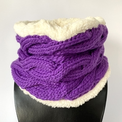Cuello Corderito Violeta - comprar online