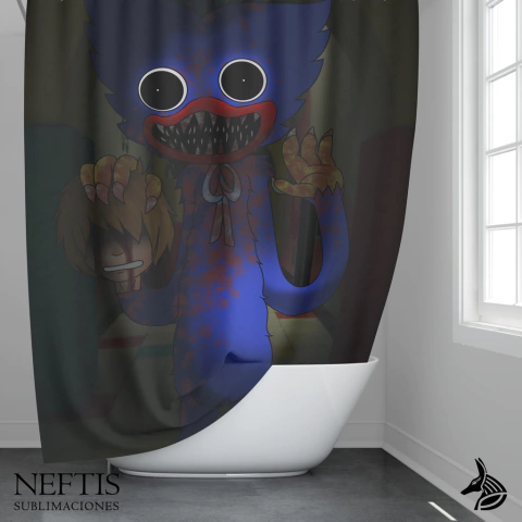 Poppy Playtime - Cortina de Baño