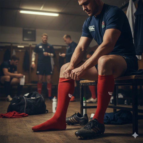 MEDIAS CANTERBURY JUEGO ROJO N° 5 - comprar online