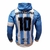 AFA 10 MARADONA ADULTOS - CAMPERA CANGURO FUTBOL KAPHO - KAPHO DEPORTES