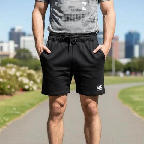 BERMUDA CANTERBURY CLASSIC RUSTICA NEGRO - comprar online