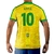 Imagen de BRASIL CRISTO REDENTOR 10 KAKA NIÑOS - CAMISETA FUTBOL KAPHO