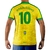 Imagen de BRASIL CRISTO REDENTOR 10 RONALDINHO NIÑOS - CAMISETA FUTBOL KAPHO