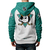 DUCKS BLANCO VERDE NIÑOS - BUZO CANGURO KAPHO - tienda online
