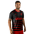FLAMENGO NEGRO ADULTOS - CAMISETA FUTBOL KAPHO - KAPHO DEPORTES