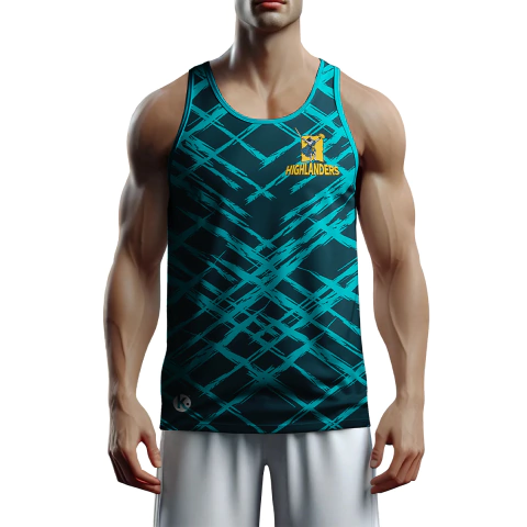 HIGHLANDERS NZ ADULTOS - MUSCULOSA RUGBY KAPHO