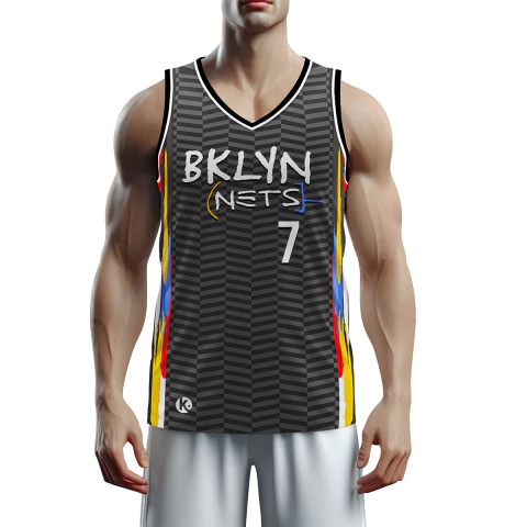 BROOKLYN NETS 7 DURANT SPLASH ADULTOS - CAMISETA BASQUET KAPHO - comprar online