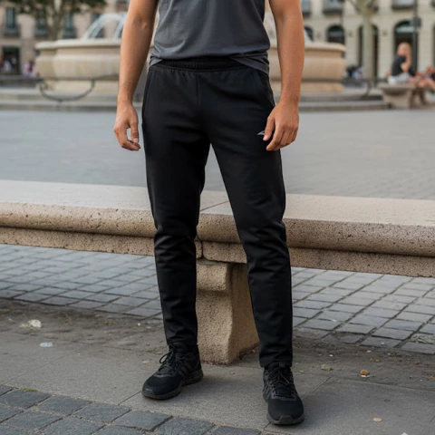 PANTALON LARGO CONORS DRI-FIT NEGRO - comprar online