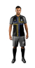 Imagen de PARMA NERO ADULTOS - CAMISETA FUTBOL KAPHO