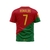 PORTUGAL HOME 7 RONALDO NIÑOS - CAMISETA FUTBOL KAPHO - FLEX - comprar online