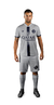 Imagen de PSG GRIS 7 MBAPPE ADULTOS - CAMISETA FUTBOL KAPHO