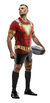SHAZAM DC COMICS ADULTOS - CAMISETA RUGBY KAPHO - KAPHO DEPORTES