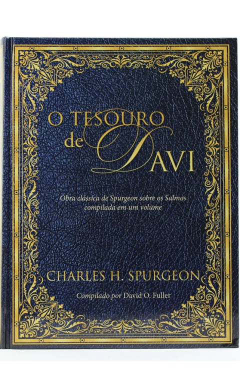 O TESOURO DE DAVI - Charles H. Spurgeon - comprar online