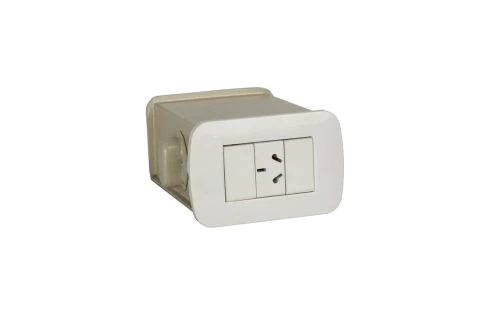 Caja fuerte de enchufe simple simulado