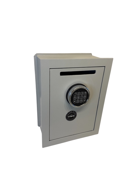 caja fuerte digital y llave 40x30x15 cm buzon embutir dentro de la pared