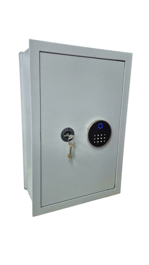 Caja fuerte dIgital y llave 60x40x20 EMBUTIR DENTRO DE LA PARED