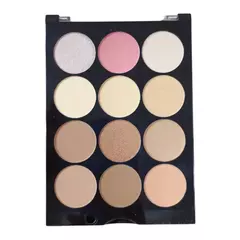 Paleta de correctores y contorno en polvo - City Girl - Ana Makeup Store