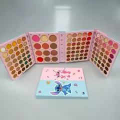 Paleta Stitch 117 colores - sombras y rubores - línea Disney - comprar online