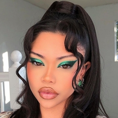 Delineador glitter verde - comprar online