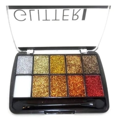 Paleta Glitter 10 tonos