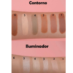 Contorno e iluminador 2 en 1 - Mely - comprar online