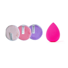 Set Esponja Beauty Blender y 3 Pads