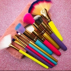 Set 10 brochas Kabuki Rainbow