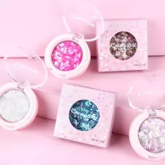 Sombra de glitter individual en internet